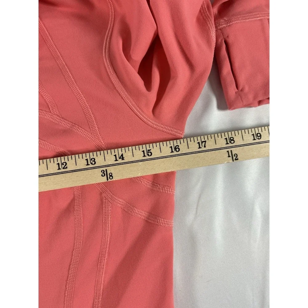 Lululemon Women's Define Jacket Size 6 Coral Full Zip Track Athletic Yoga W4AWKS